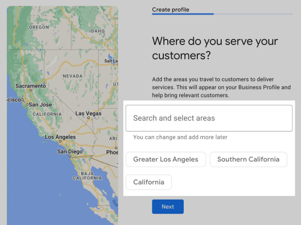 How To Manage Google Business Profile 2023 22 Google Business serving areas