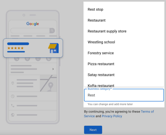 How To Manage Google Business Profile 2023 16 select your business category improves search ability